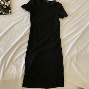 Black stretchy dress